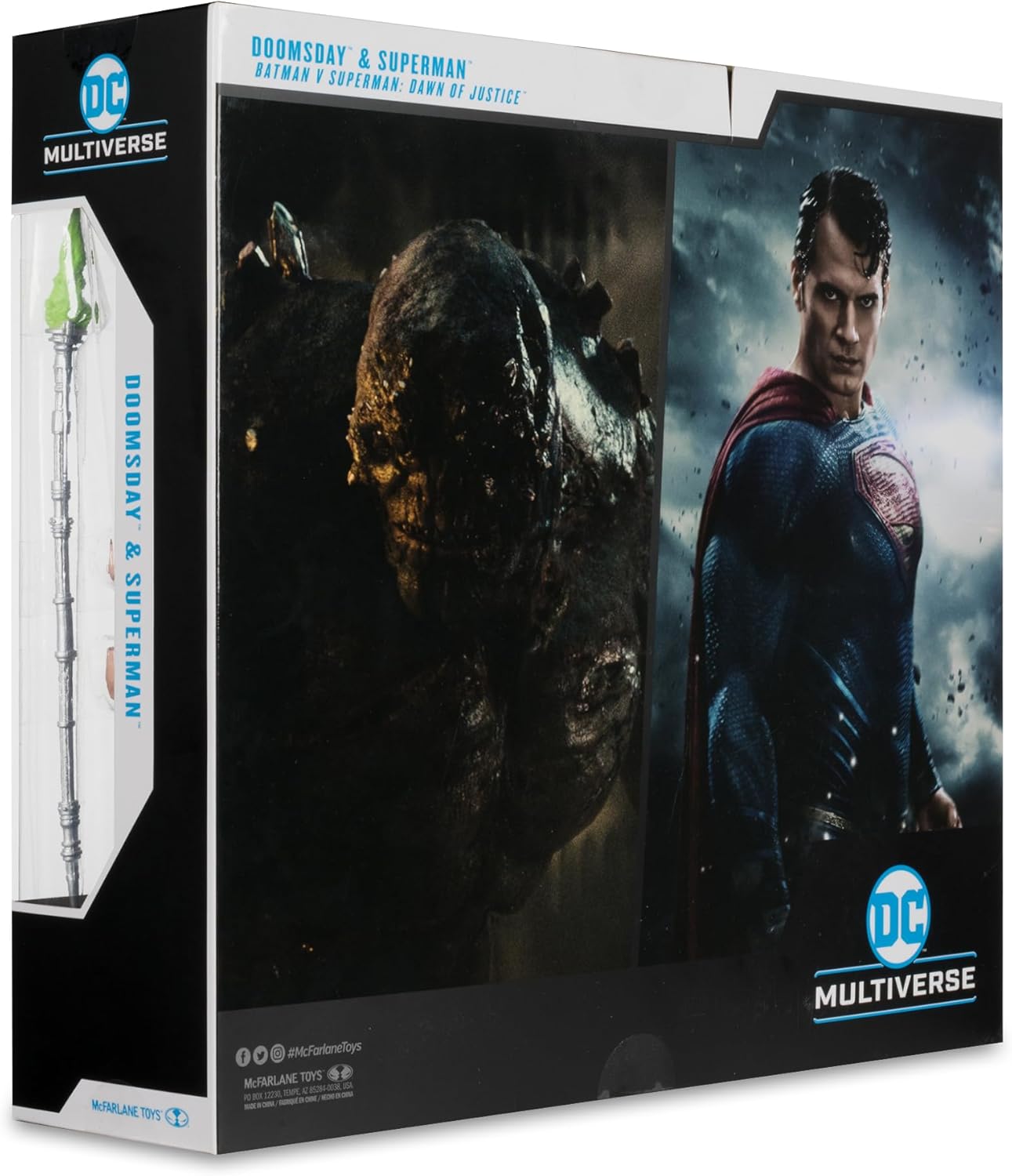 Mcfarlane DC Multiverse - Batman v Superman: Dawn of Justice Doomsday & Superman 2 Pack Action Figure
