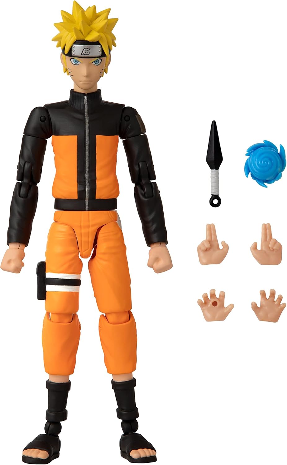 Bandai ANIME HEROES - Naruto Shippuden - Naruto Uzumaki Action Figure