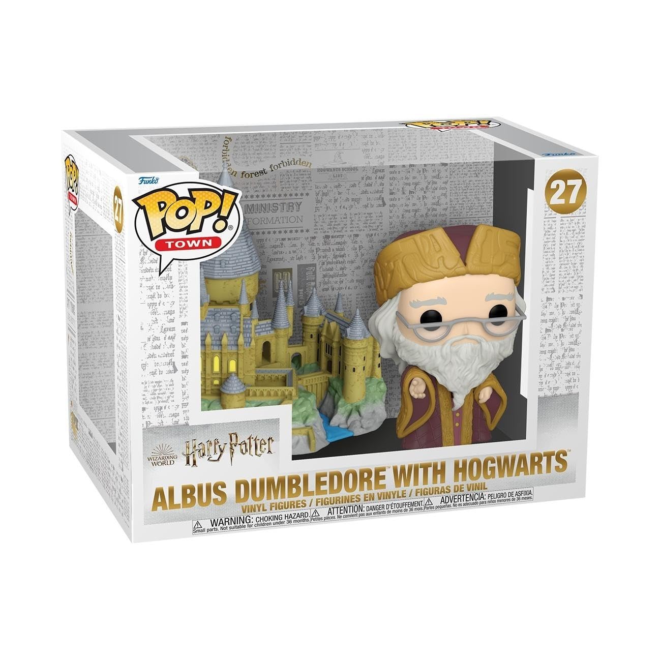 Funko POP! Harry Potter: Harry Potter 20th Anniversary - Albus Dumbledore with Hogwarts #27