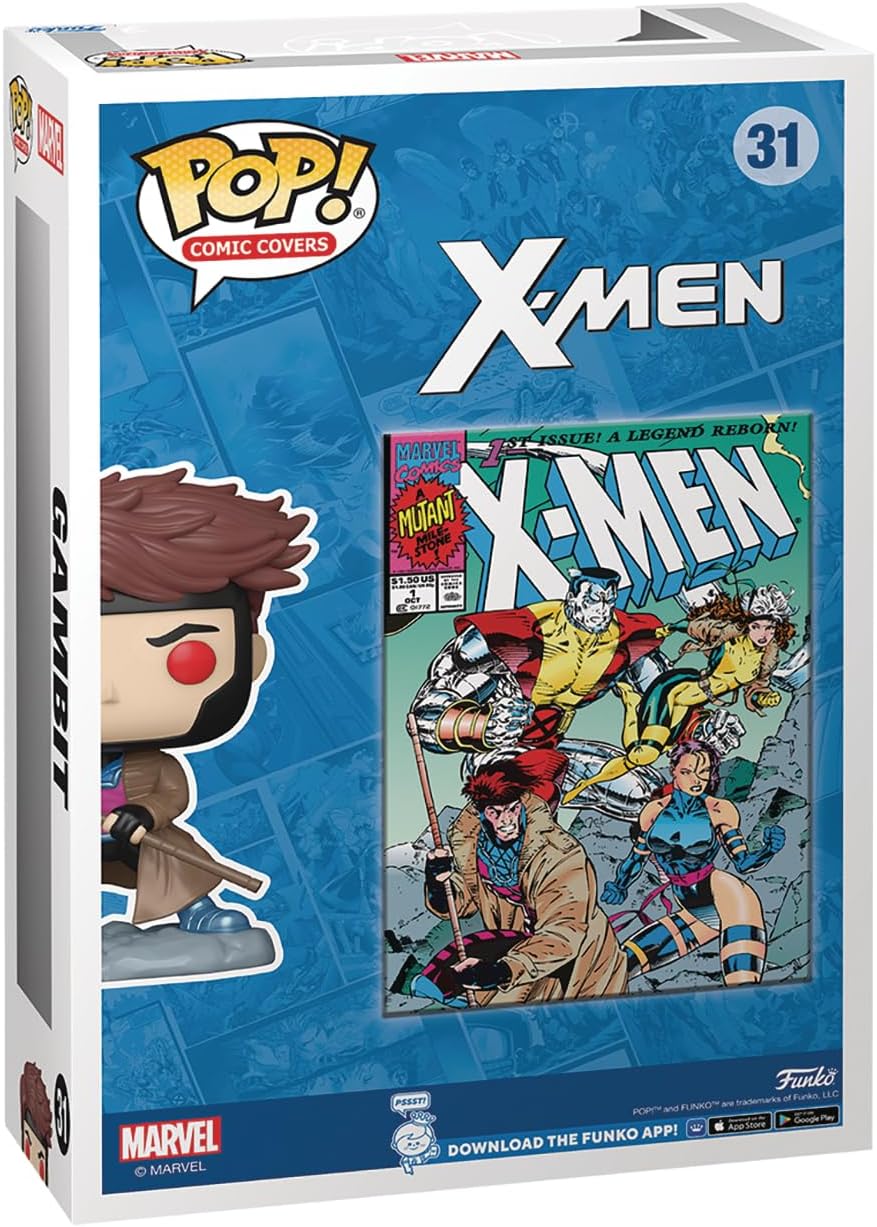 Funko POP! Comic Cover: Marvel X-Men #1 - Gambit (Exclusive)