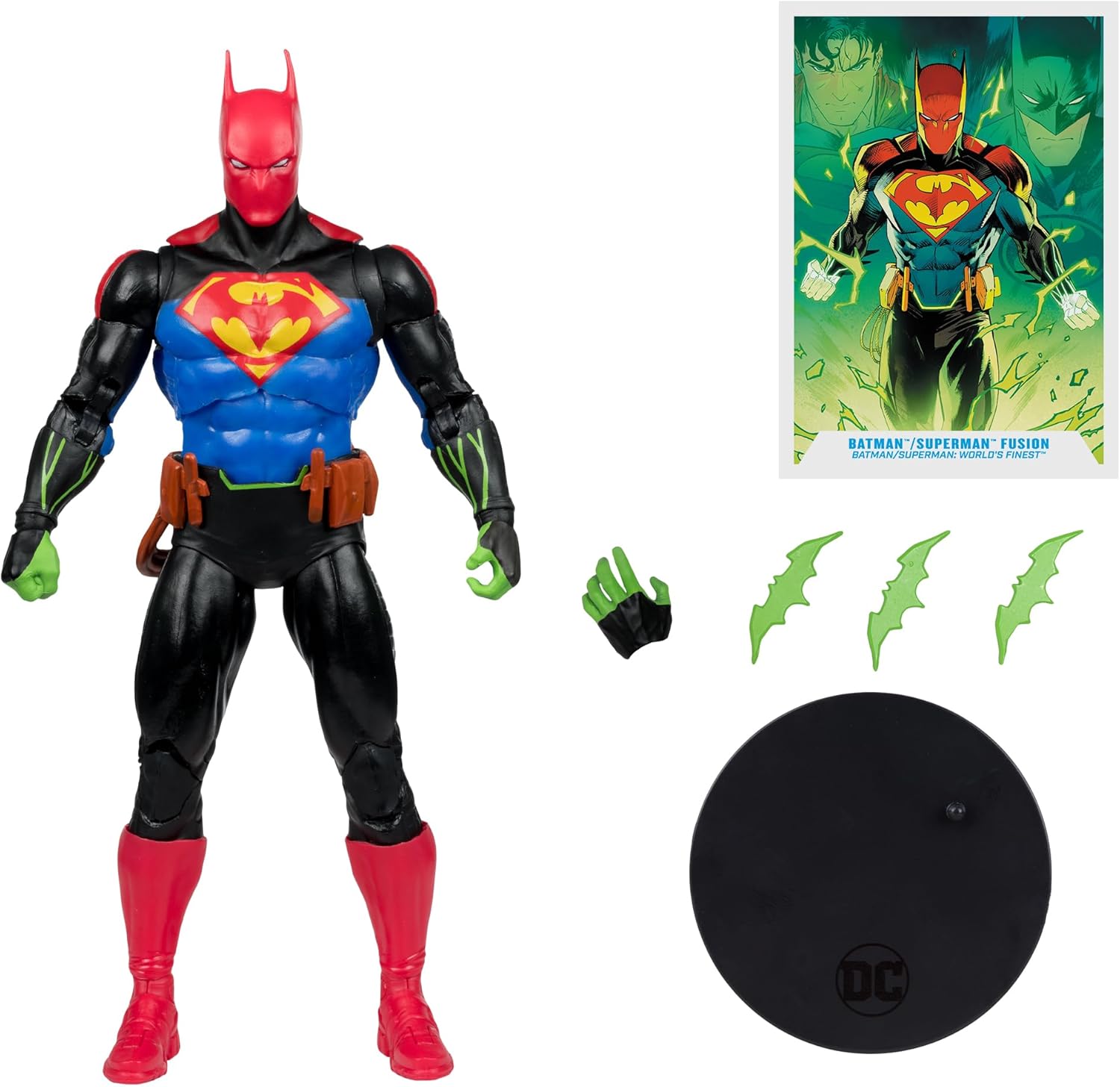 Mcfarlane DC Multiverse - Batman Superman Fusion World's Finest Action Figure