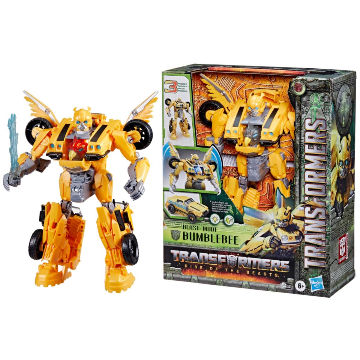 Hasbro Transformers: Rise of The Beasts - Beast Mode Bumblebee