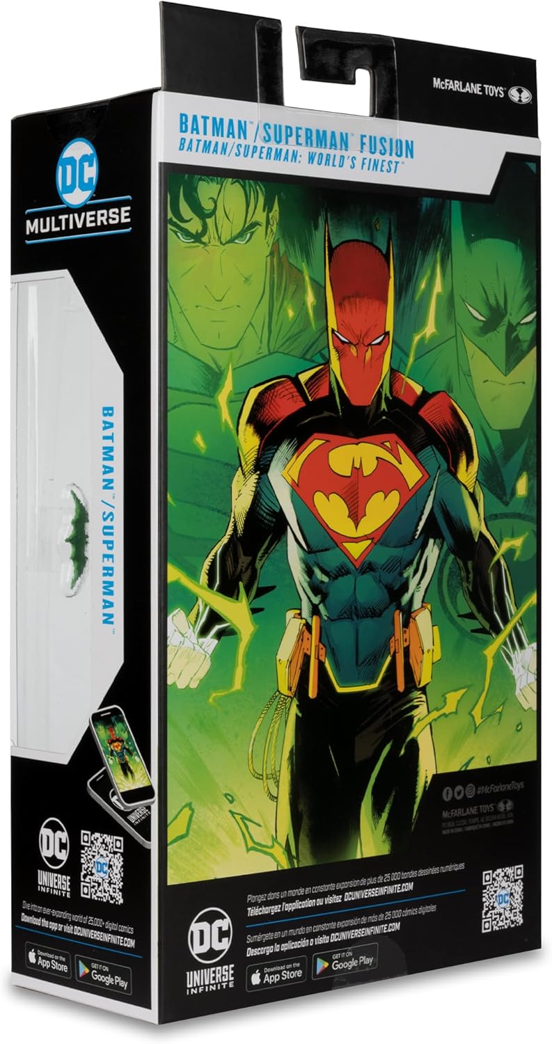 Mcfarlane DC Multiverse - Batman Superman Fusion World's Finest Action Figure