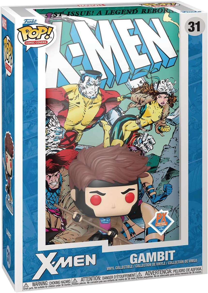 Funko POP! Comic Cover: Marvel X-Men #1 - Gambit (Exclusive)