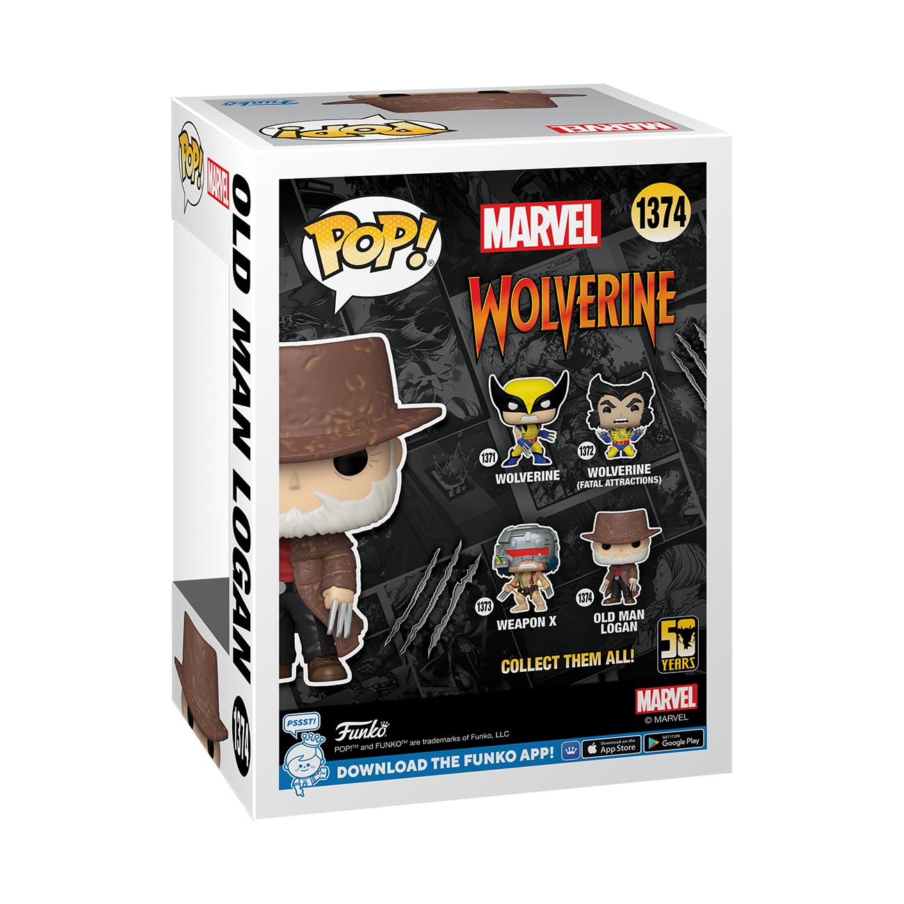 Funko POP! HEROES: Marvel - Wolverine 50th Anniversary - Ultimate Old Man Logan