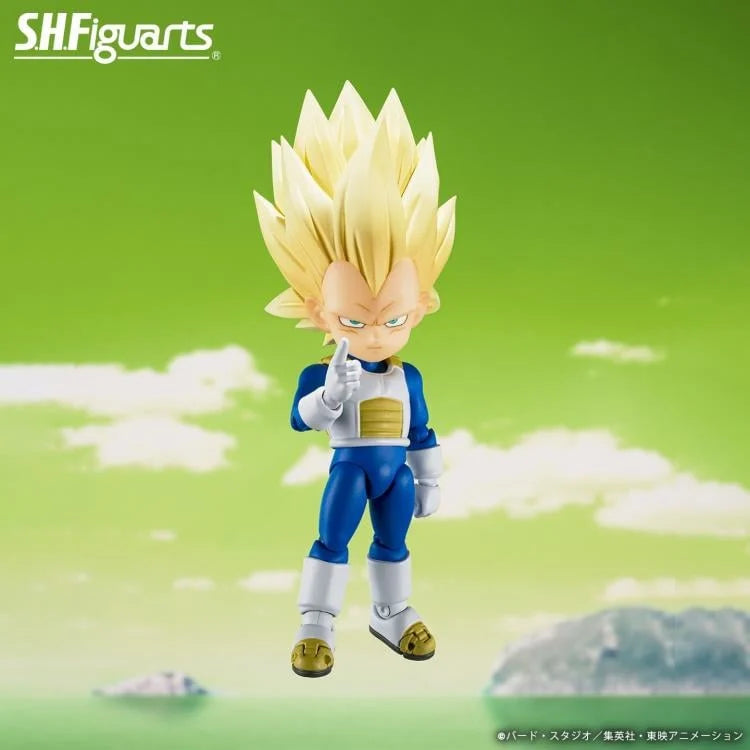 S.H.Figuarts Dragon Ball DAIMA Super Saiyan 3 Vegeta (Mini) Action Figure