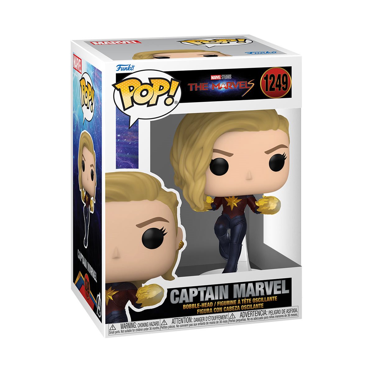 Funko POP! Marvel:The Marvels - Captain Marvel #1249