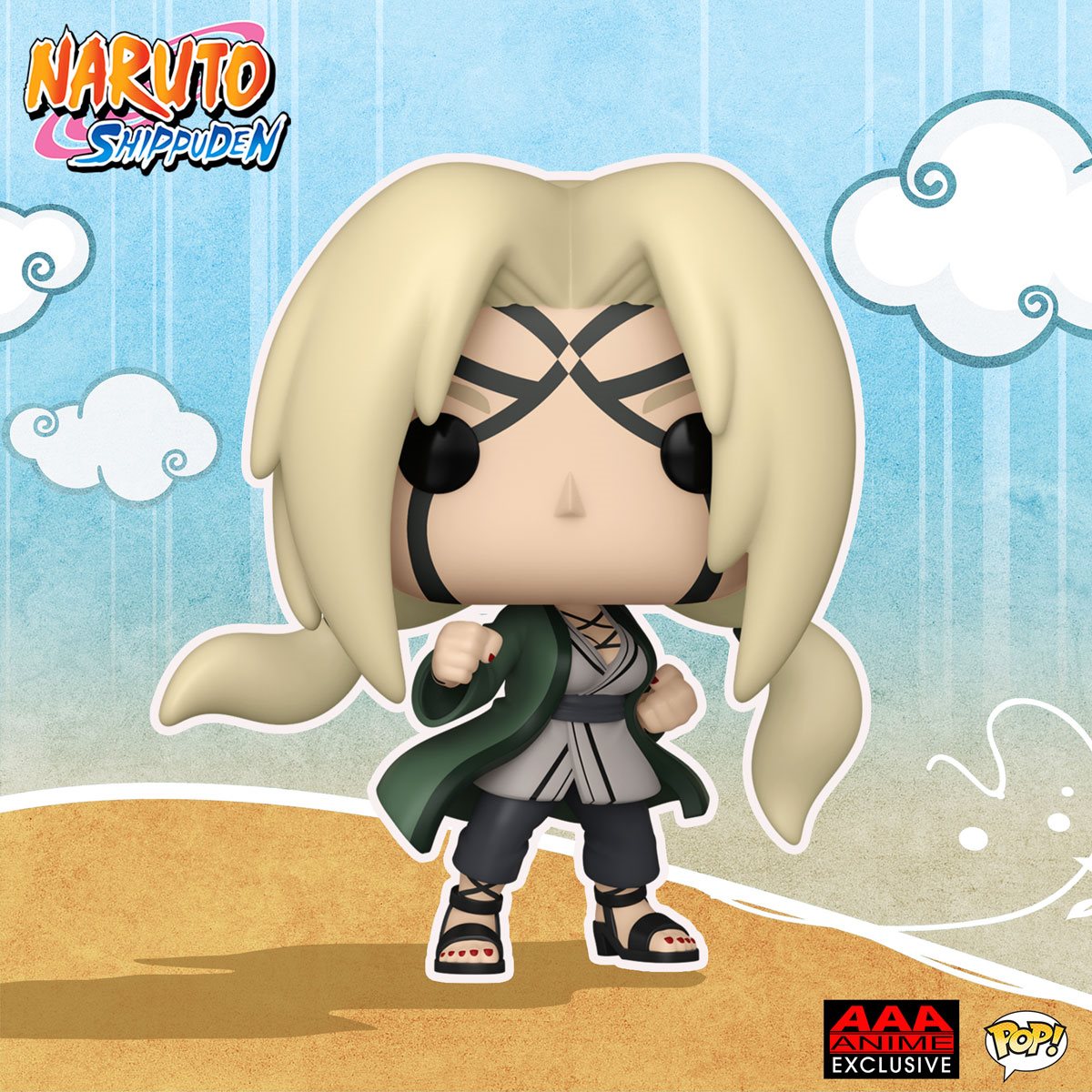 Funko POP!Naruto: Shippuden Tsunade Creation Rebirth - #1257 - AAA Anime Exclusive