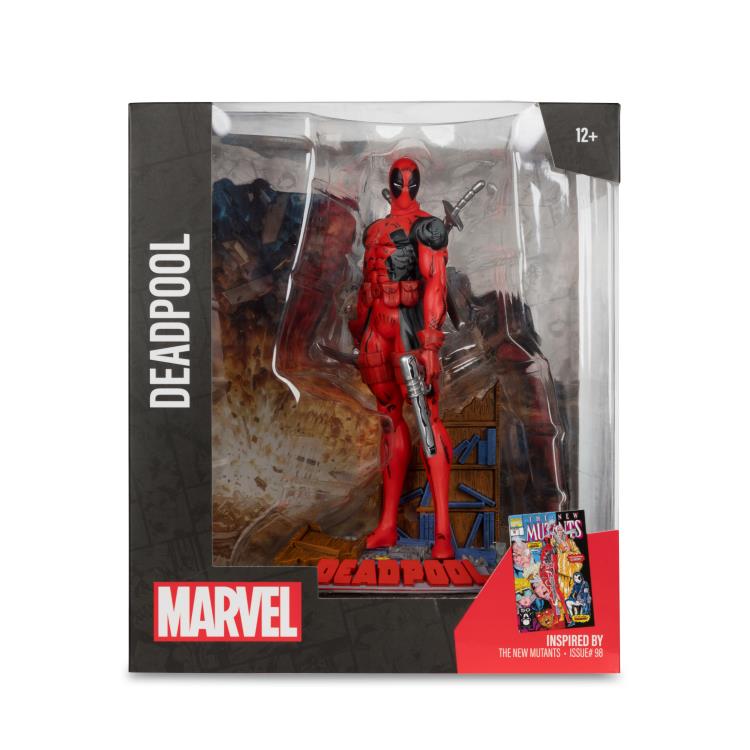 Mcfarlane Marvel Comics: New Mutants #98 - Deadpool 1/10 Scale Collectible