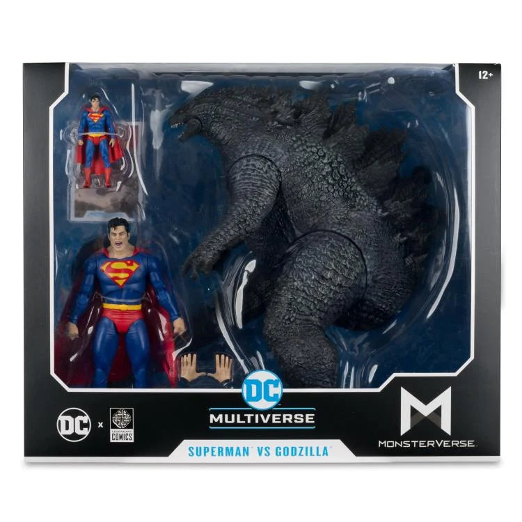 Mcfarlane DC Multiverse: Justice League vs. Godzilla vs. Kong - Superman vs. Godzilla Action Figure Two-Pack
