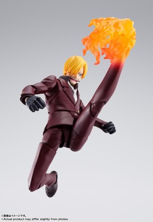 Bandai S.H.Figuarts One Piece Sanji (The Raid on Onigashima) Action Figure