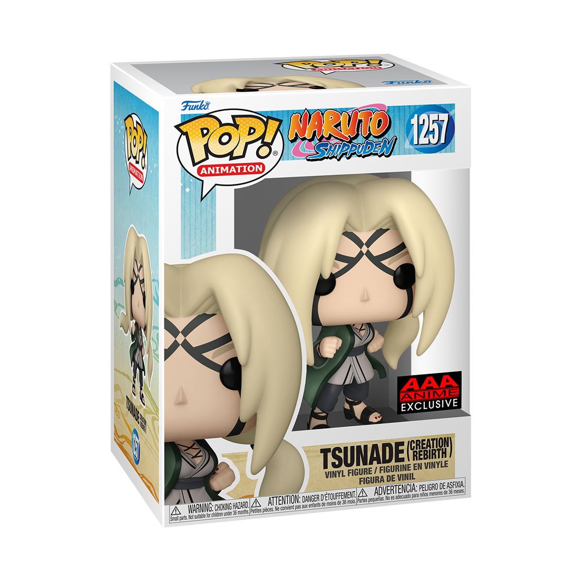 Funko POP!Naruto: Shippuden Tsunade Creation Rebirth - #1257 - AAA Anime Exclusive