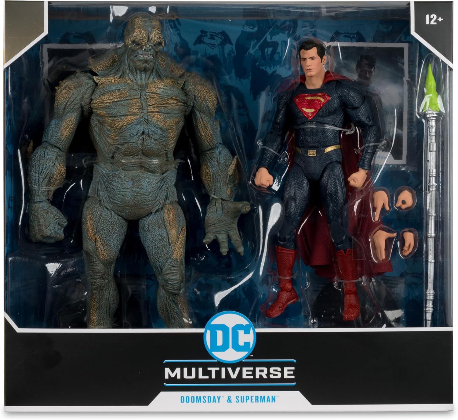 Mcfarlane DC Multiverse - Batman v Superman: Dawn of Justice Doomsday & Superman 2 Pack Action Figure