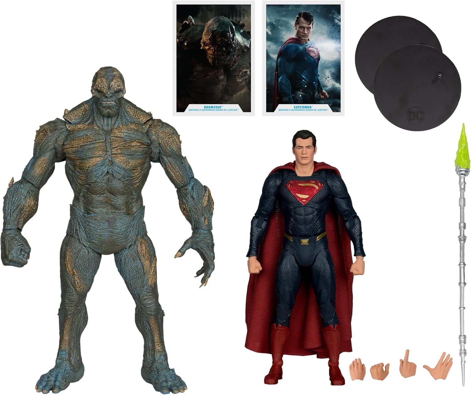 Mcfarlane DC Multiverse - Batman v Superman: Dawn of Justice Doomsday & Superman 2 Pack Action Figure