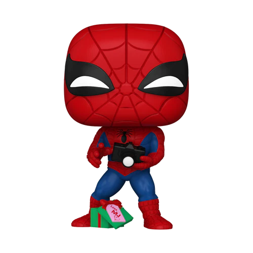 Funko POP! HEROES: Marvel - Spider-Man with Camera (Holiday)