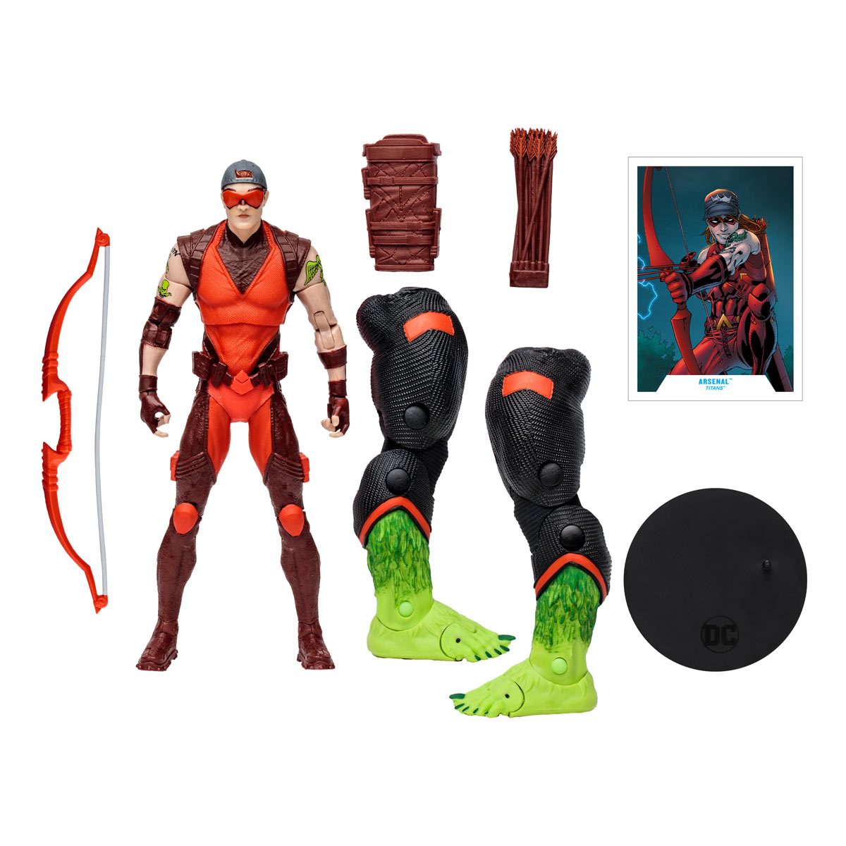 Mcfarlane DC Multiverse: Build-A Wave Titans - Arsenal Action Figure