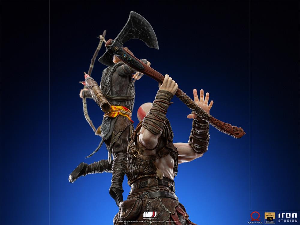 Iron Studios: God of War Battle Diorama Series - Kratos & Atreus Art Scale Limited Edition Statue