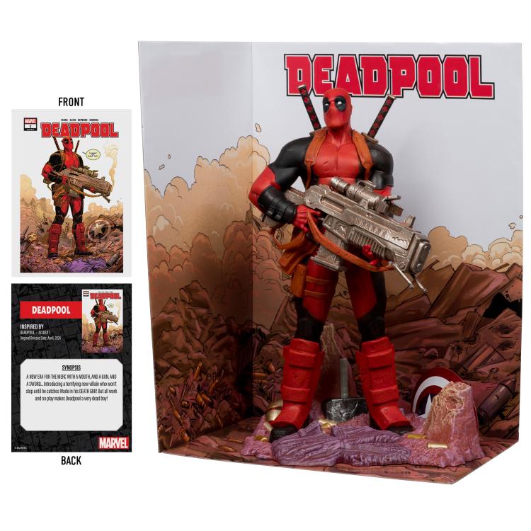 Mcfarlane Marvel Comics- : Marvel Tales #223 - Spider-Man 1:6th Scale Collectible w/ Scene & Comic