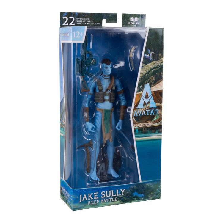 Mcfarlane Avatar: The Way of Water Jake Sully (Reef Battle) Action Figure