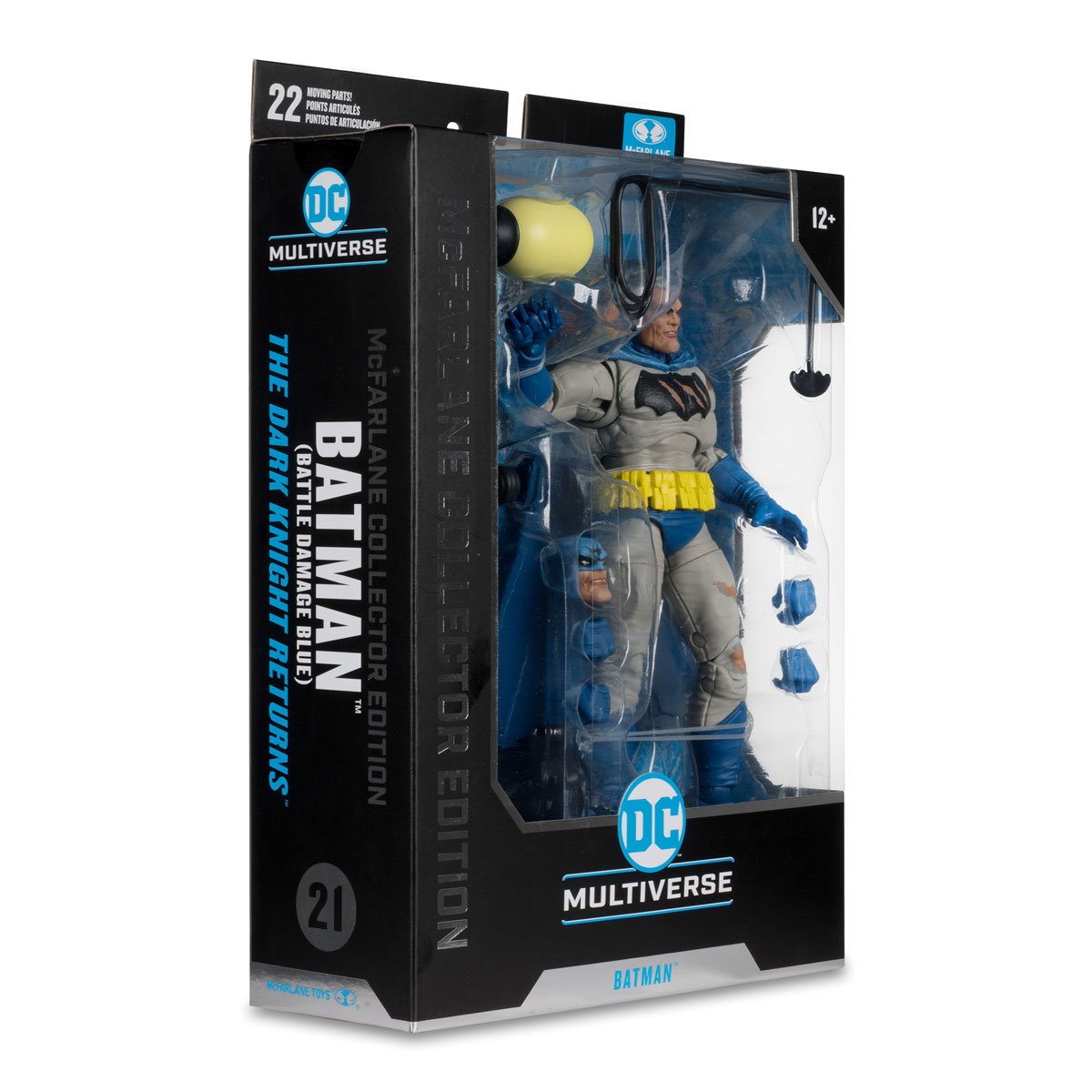 Mcfarlane DC Multiverse - Collector Edition: Batman Dark Knight Returns Battle Damage Blue Outfit Action Figure