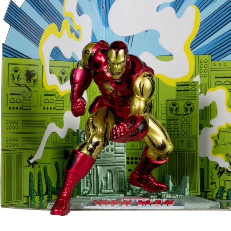 Mcfarlane Marvel Comics: The Invincible Iron Man #126 -  Iron Man 1/10 Scale Collectible