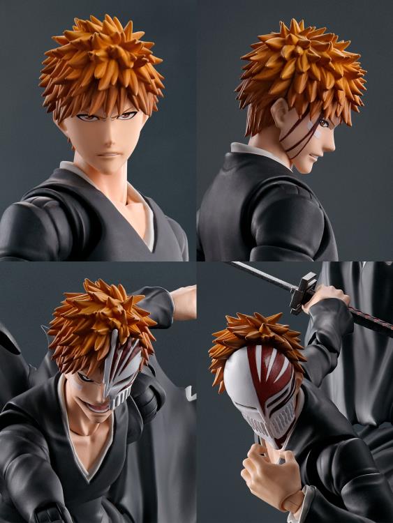Bandai S.H.Figuarts - Bleach: Ichigo Kurosaki (Getsugatensho Ver.) Action Figure