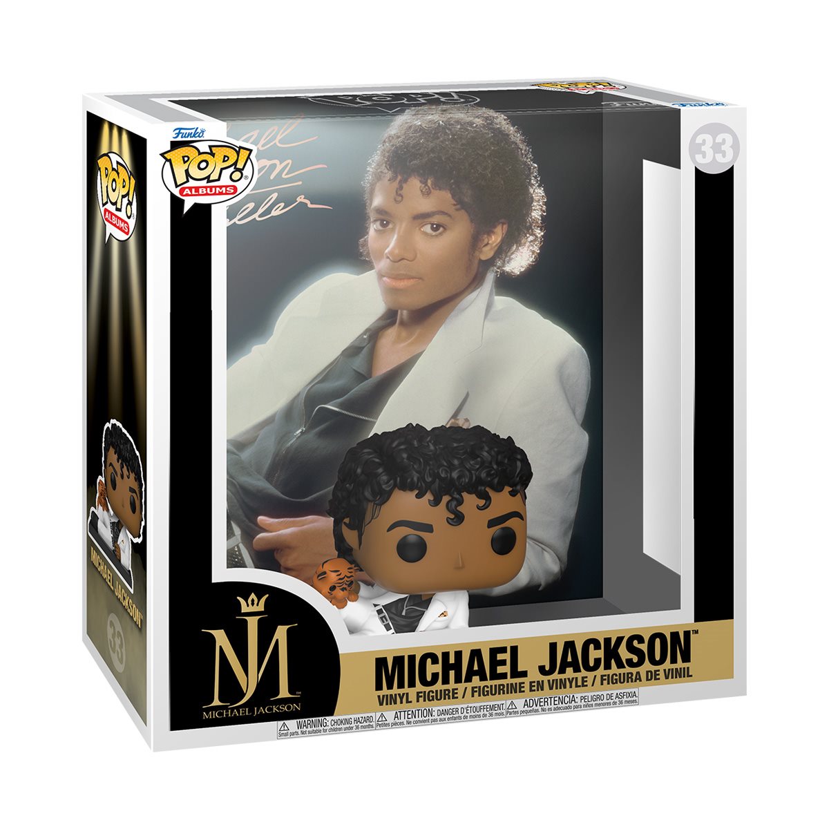 Funko POP! Music- Michael Jackson Thriller - Album Figure (with Case) #33