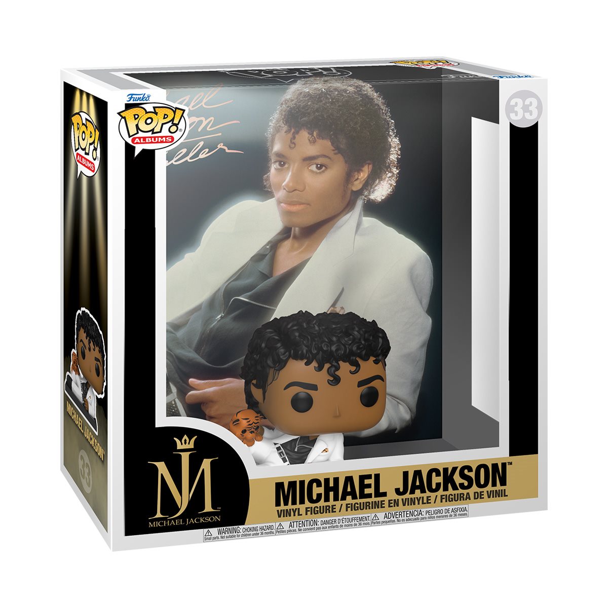 Funko POP! Michael Jackson Thriller - Album Figure (with Case) #33