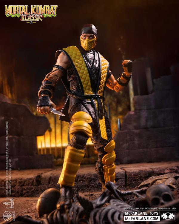 Mcfarlane Toys: Mortal Kombat Klassic - Scorpion 7-inch Action Figure