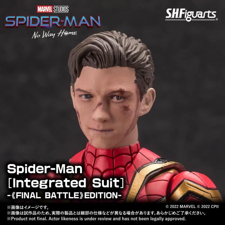 Bandai S.H.Figuarts: Spider-Man: No Way Home -  Spider-Man (Integrated Suit Final Battle)