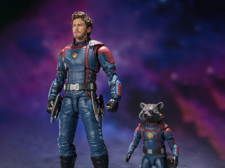 Bandai S.H.Figuarts - Guardians of the Galaxy Vol. 3 - Star-Lord & Rocket Raccoo 2-pack