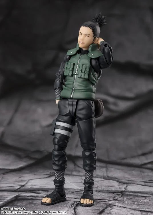 Bandai S.H.Figuarts: Naruto Shippuden - Shikamaru Nara (Brilliant Strategist) Action Figure