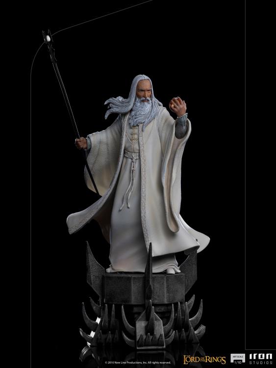 Iron Studios: The Lord of the Rings Battle Diorama Series - Saruman 1/10 Art Scale Limited Edition Statue
