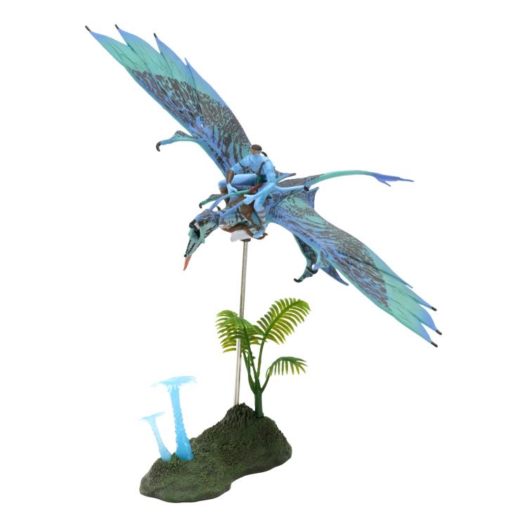 Mcfarlane Avatar - World of Pandora Banshee Rider Jake Sully Deluxe Figure Set
