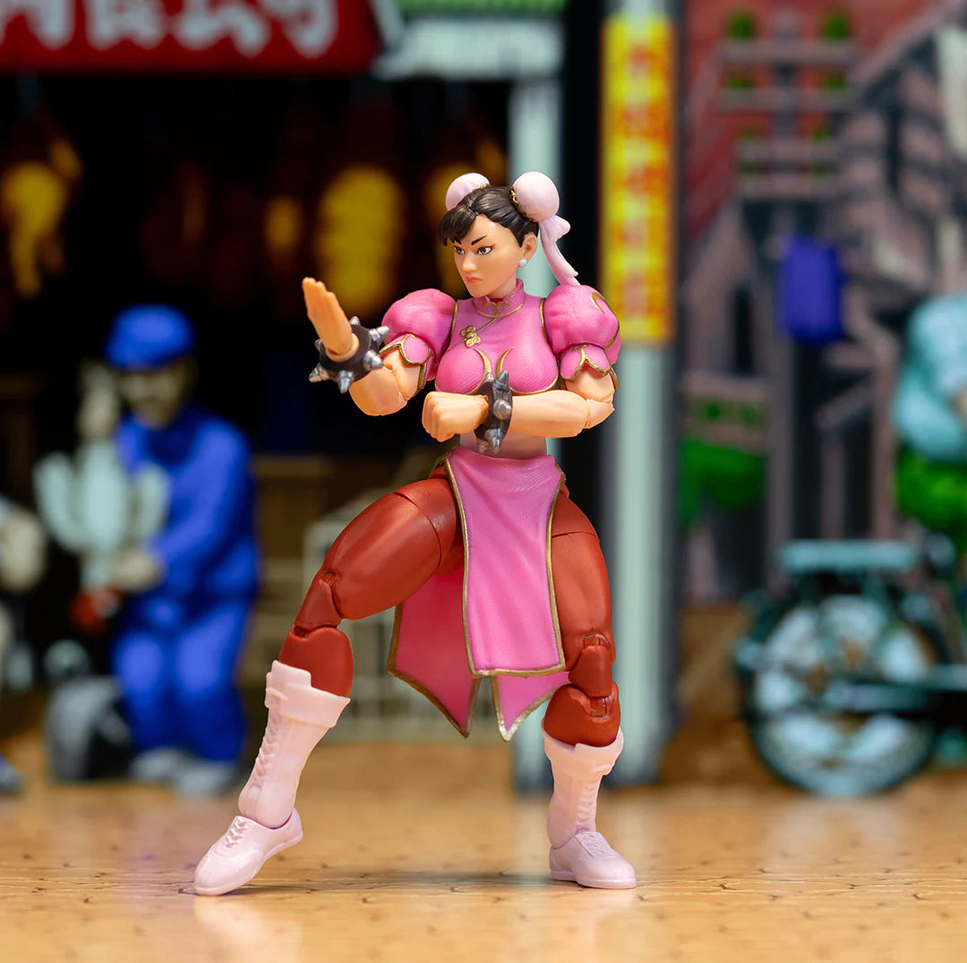 Jada Ultra Street Fighter II Chun-Li Action Figure SDCC Exclusive