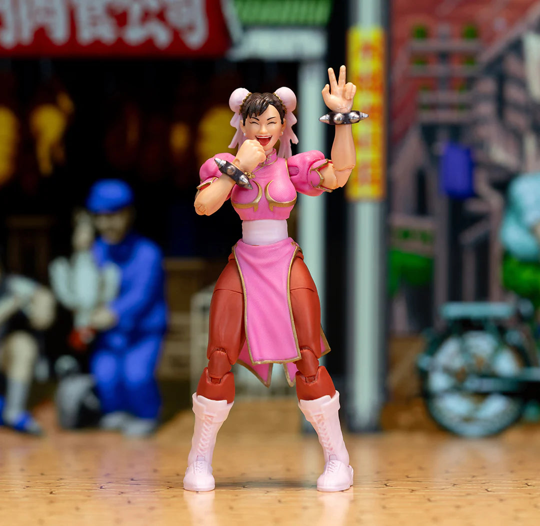 Jada Ultra Street Fighter II Chun-Li Action Figure SDCC Exclusive