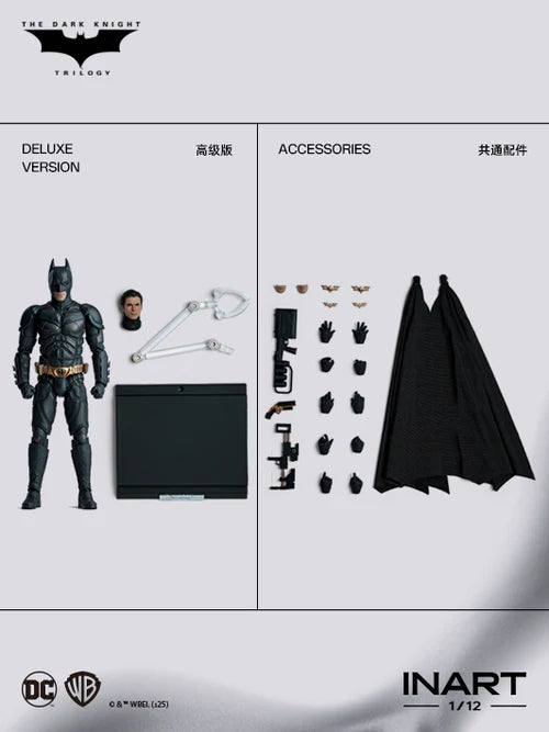 The Dark Knight Rises: Batman 1/12 Scale Action Figure - Deluxe