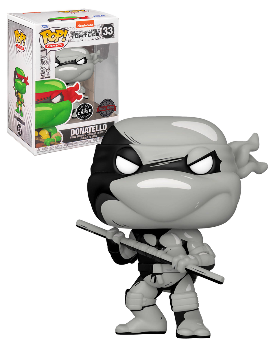 Funko POP! Teenage Mutant Ninja Turtles Comic - Donatello (Previews Exclusive) Chase