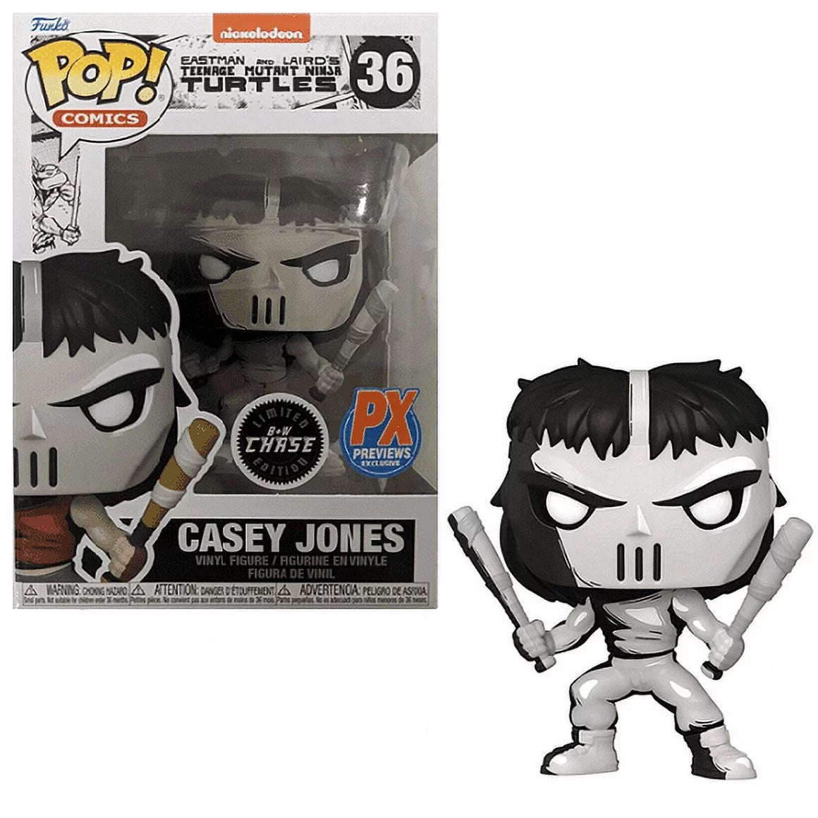 Funko POP! Teenage Mutant Ninja Turtles Comic - Casey Jones (Previews Exclusive) Chase