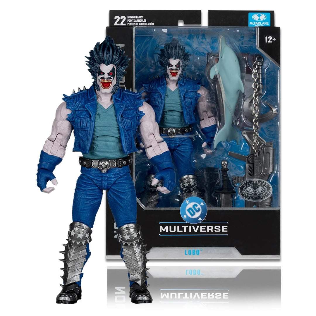 McFarlane DC Multiverse - Lobo – Lobo Vol. 1 (DC Classic) Action Figure (McFarlane Collector Edition #58) — Chase Variant