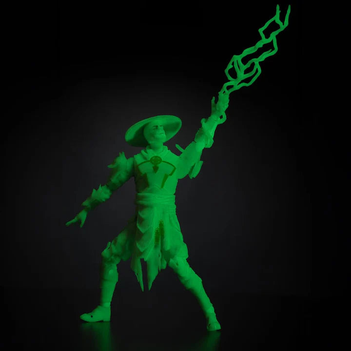 Mcfarlane Mortal Kombat - Glow in The Dark Edition Raiden (Gold Label) Action Figure