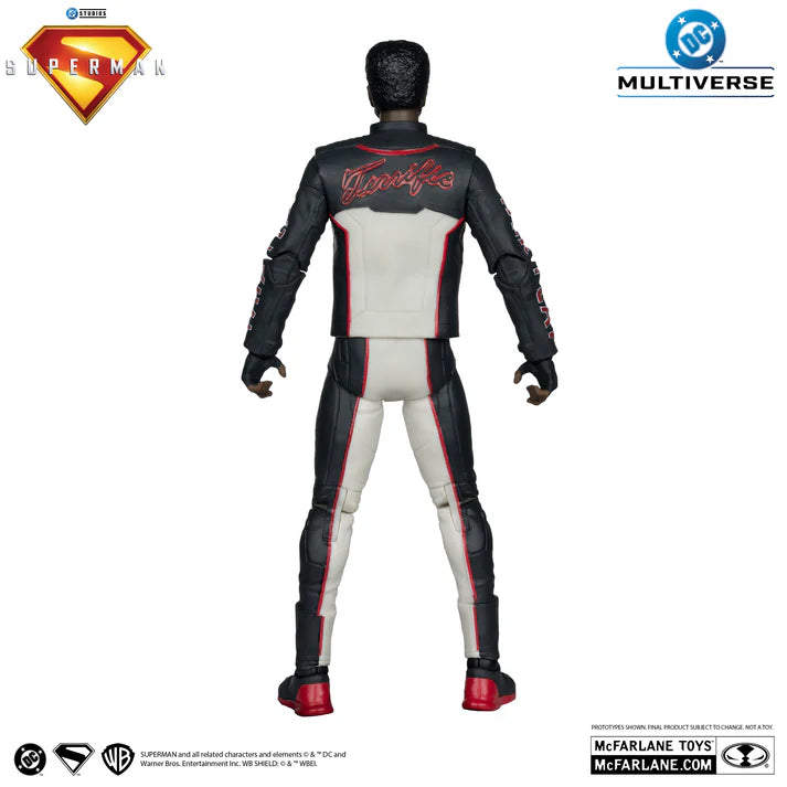Mcfarlane DC Multiverse:  Superman (2025) - Mr. Terrific (Deluxe Theatrical Edition) (Red Platinum Edition) **Chase** Action Figure