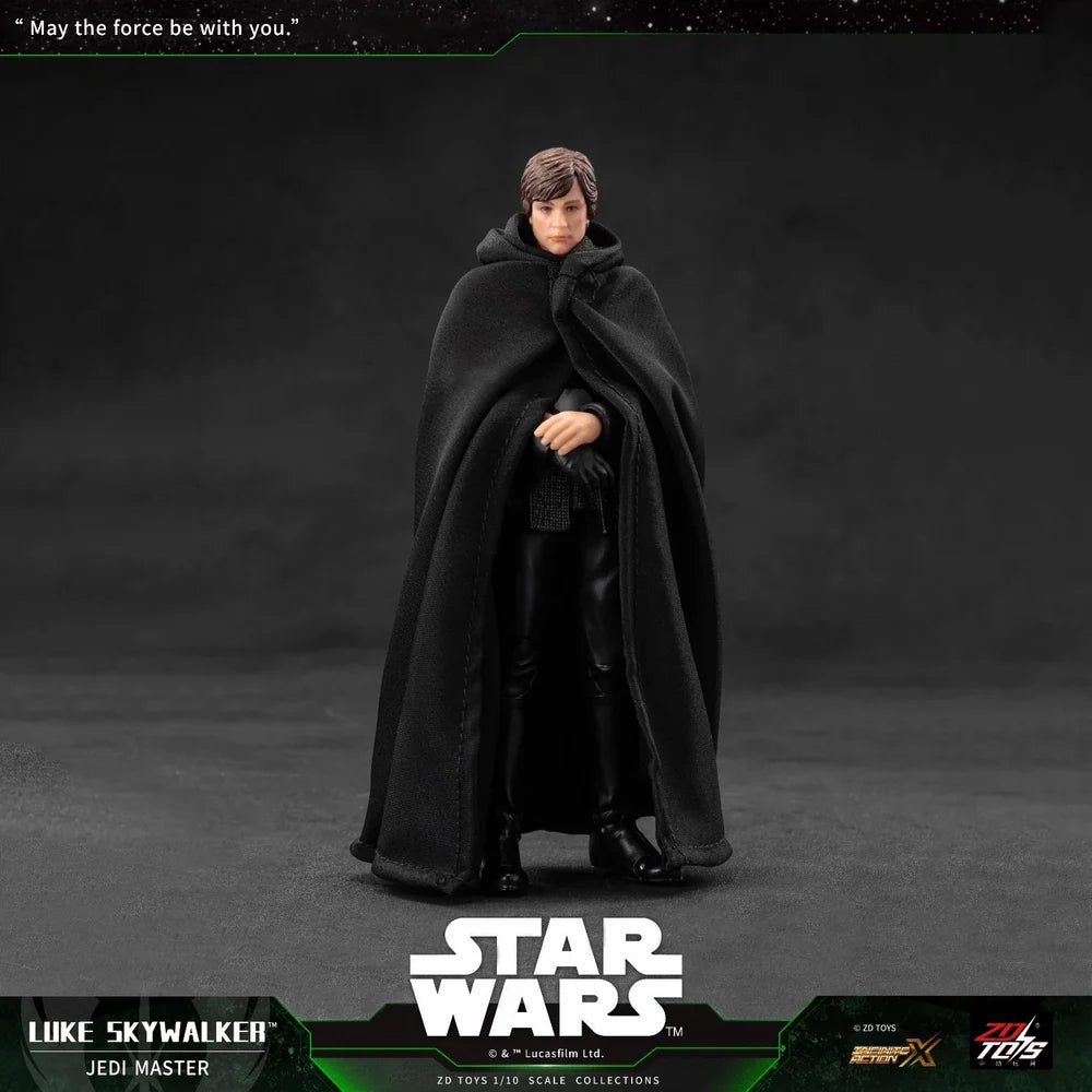 ZD Toys Star Wars Luke Skywalker Jedi Master Action Figure (7 Inch) | 1966-03 | 1:10 Scale Official Collectible