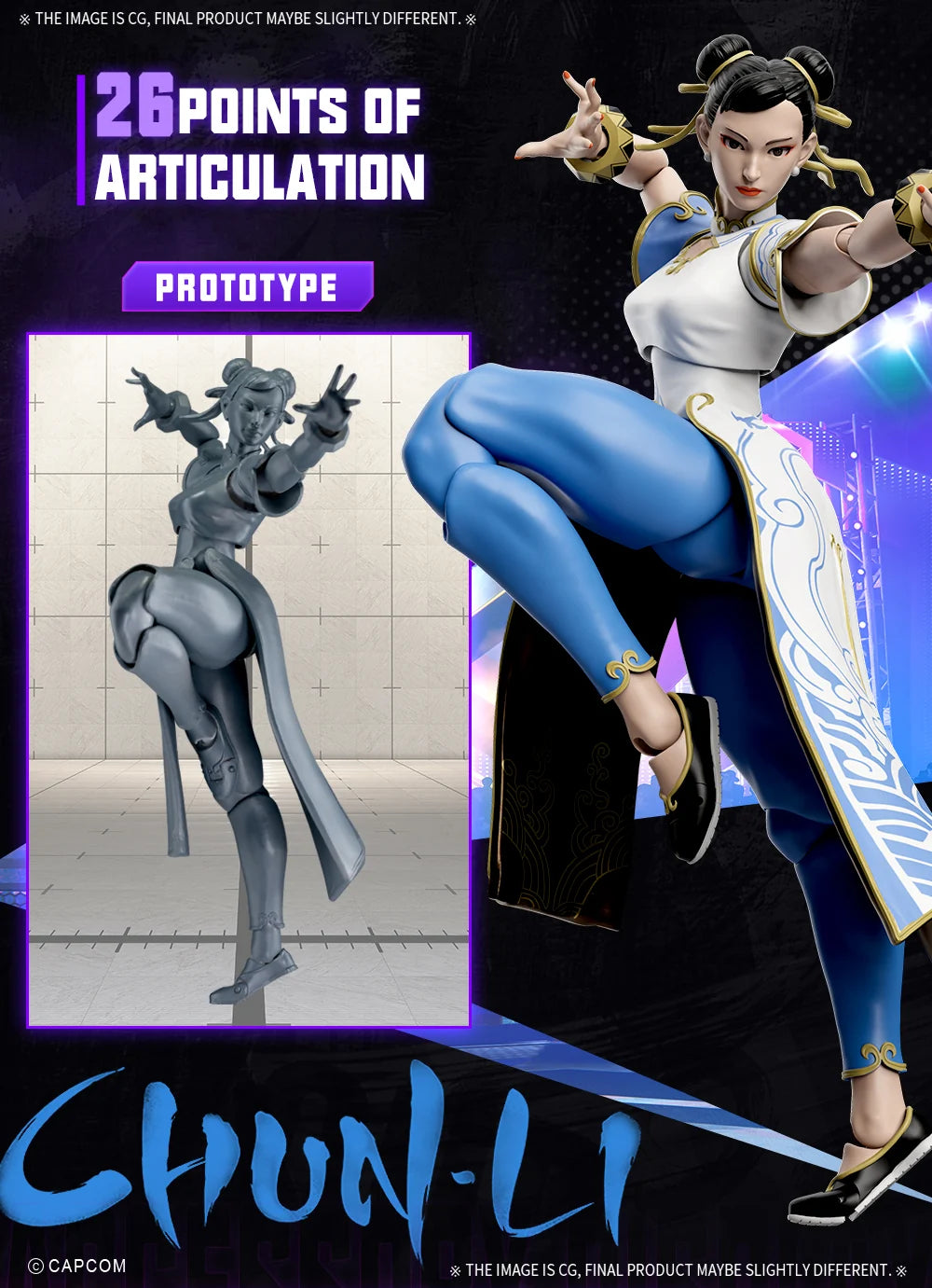 52Toys : Street Fighter 6 - Chun-Li Action Figure