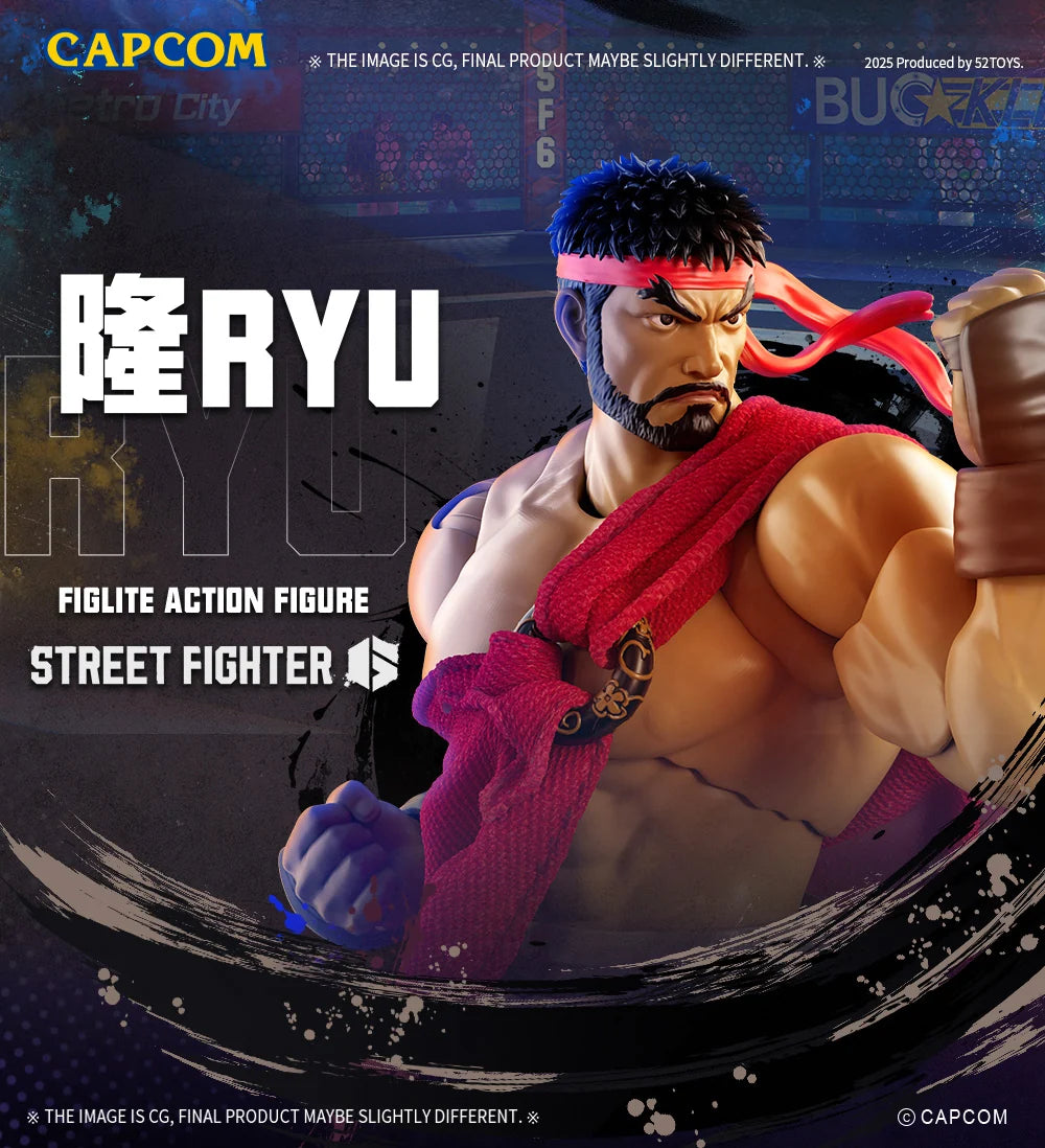 52Toys : Street Fighter 6 - Ryu Action Figure