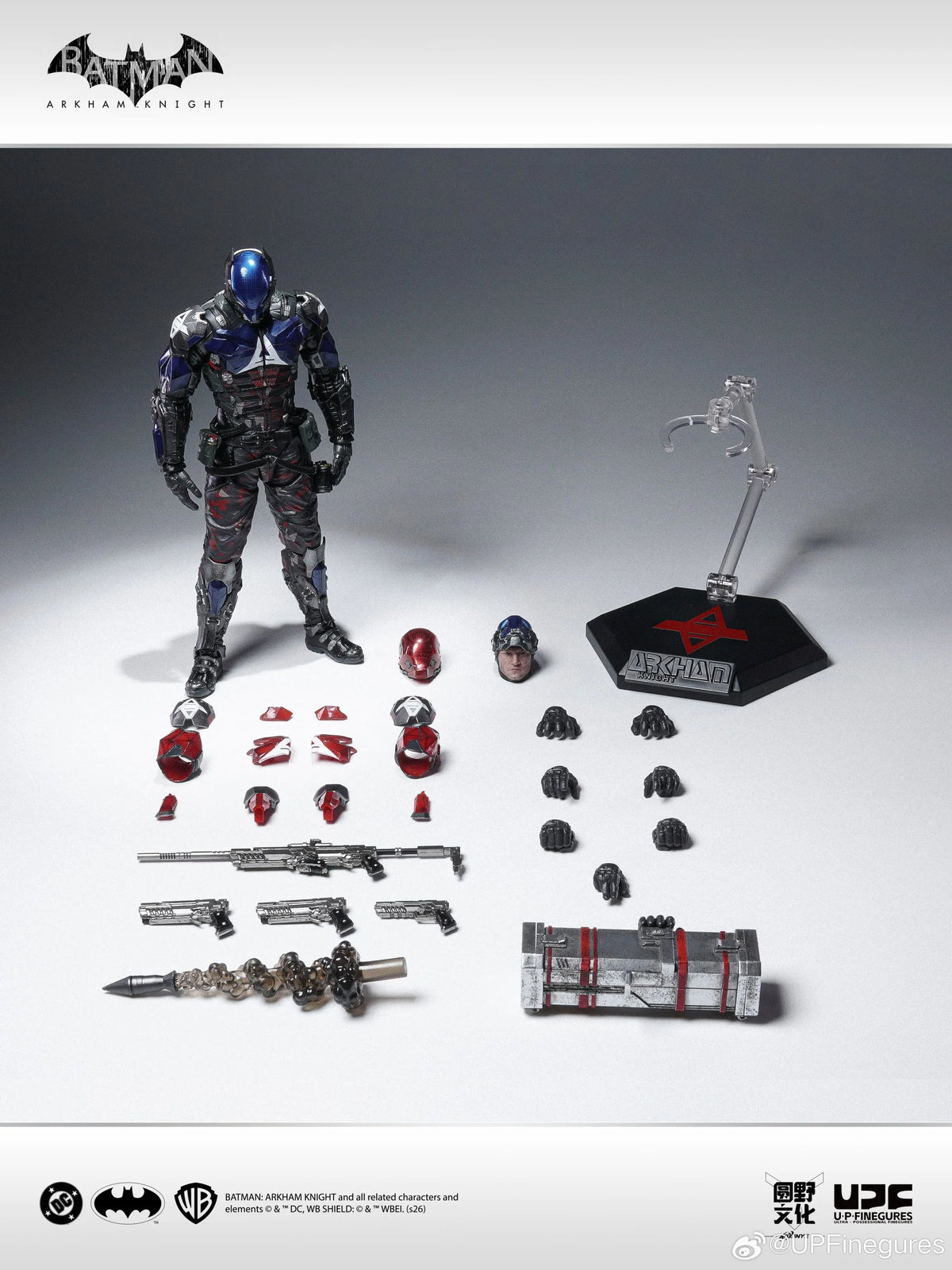 LPZZ/UPF Arkham Knight (Batman: Arkham Knight) 1/12 Scale Action Figure
