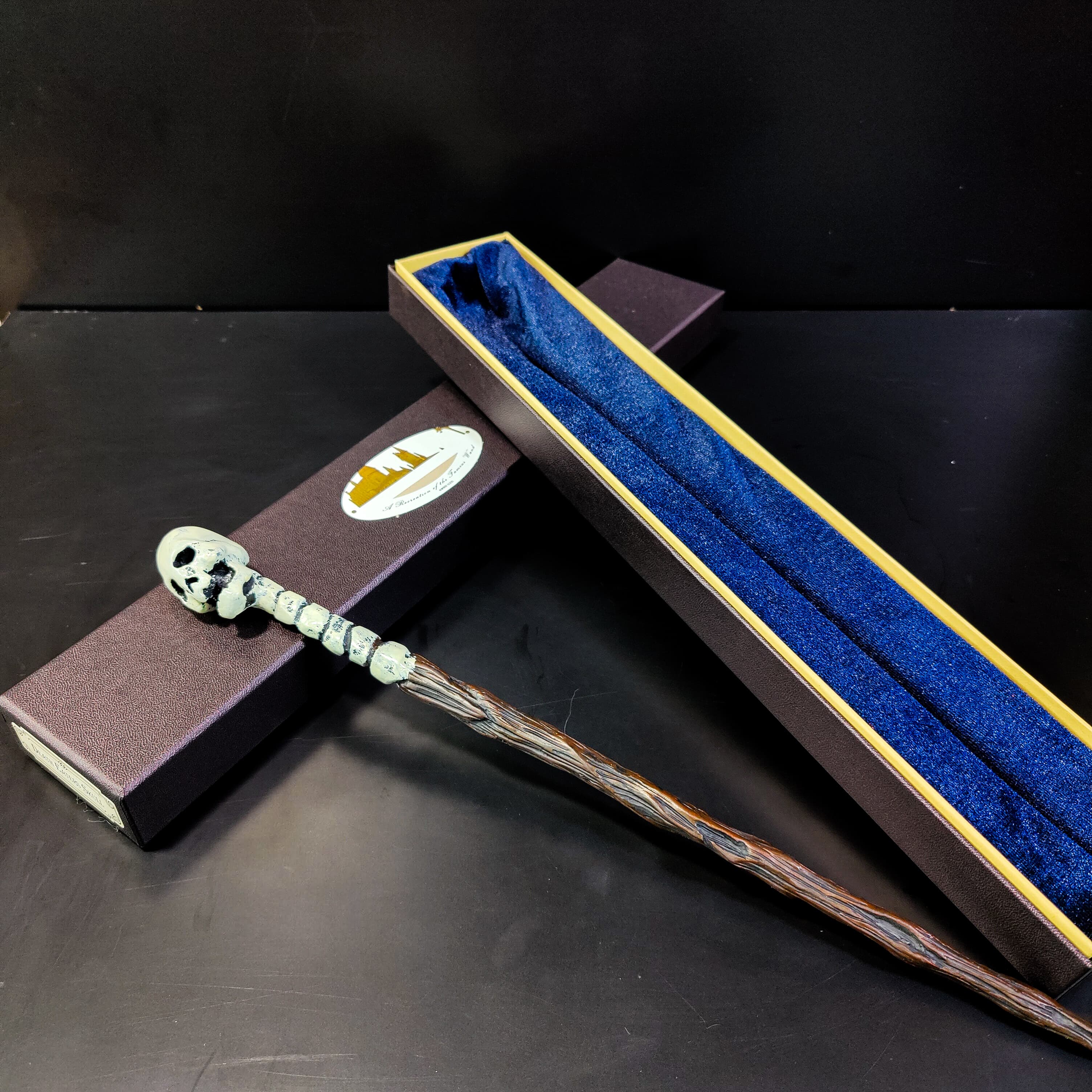 Harry Potter Lifesize Replica Wooden Wands - Death Eater 2