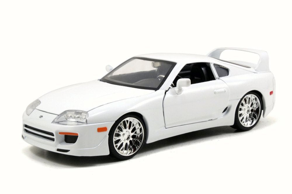 Jada Toys Fast & Furious 1:32 Fast & Furious Brian's Toyota Supra, Whi