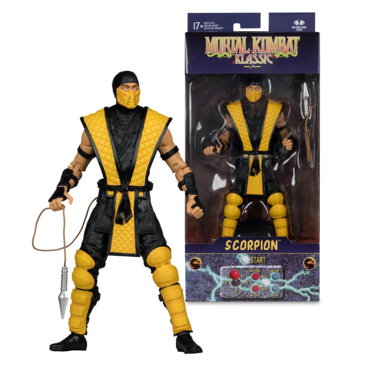 Mcfarlane Toys: Mortal Kombat Klassic - Scorpion 7-inch Action Figure