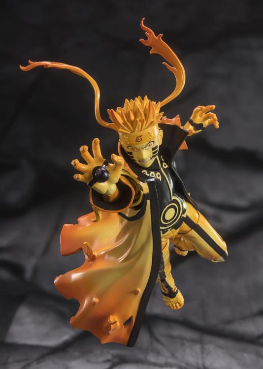 S.H.Figuarts Naruto: Shippuden S.H.Figuarts Naruto Uzumaki (Kurama Link Mode Ver.) (Courageous Strength That Binds) Exclusive Action Figure